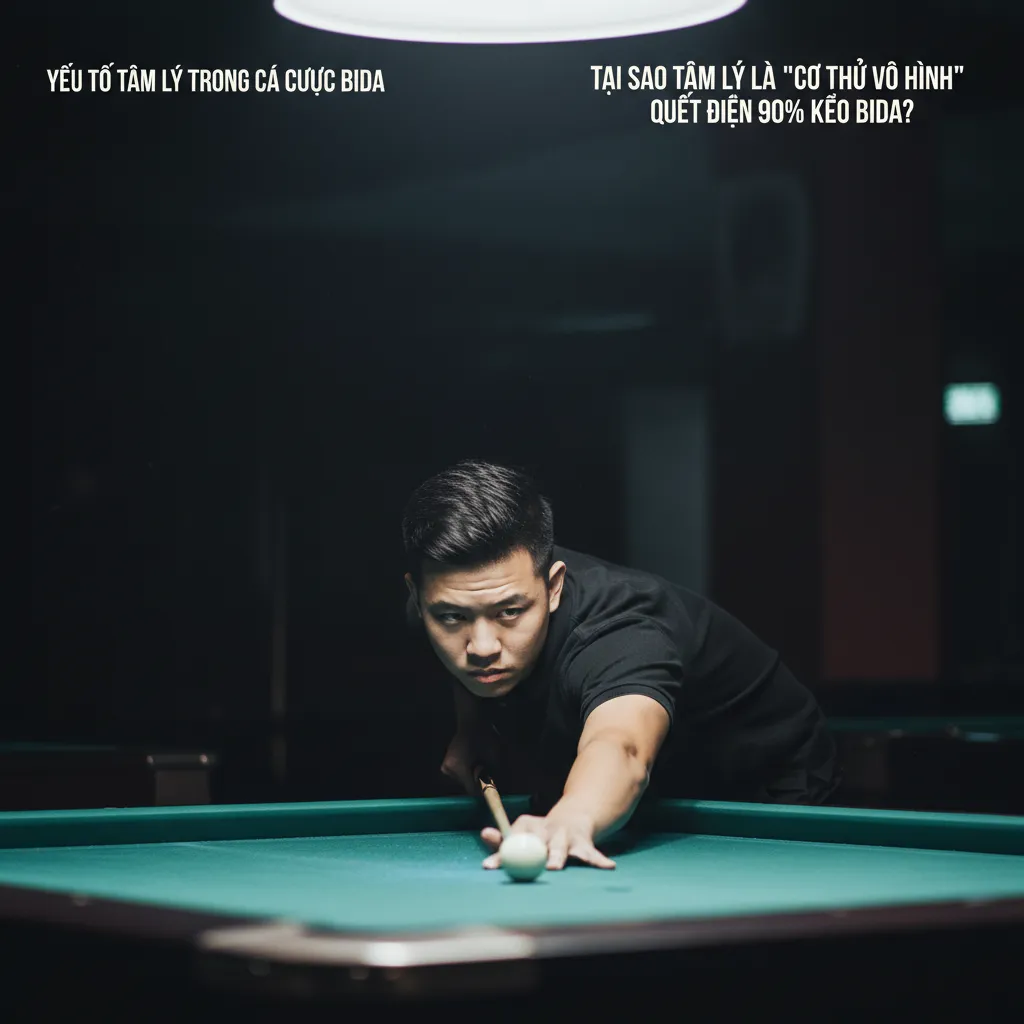 Tại Sao Tâm Lý Là "Cơ Thủ Vô Hình" Quyết Định 90% Kèo Bida?