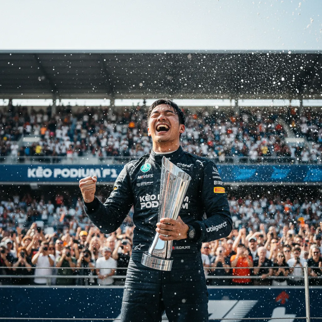 Sức mạnh của chiếc xe F1 ảnh hưởng đến kèo Podium