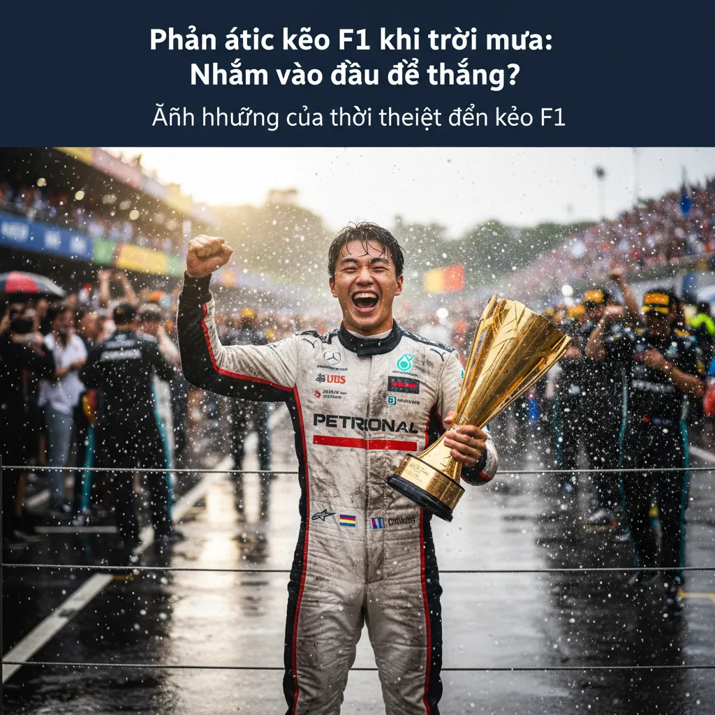 Cuộc chiến dưới mưa giữa các tay đua F1