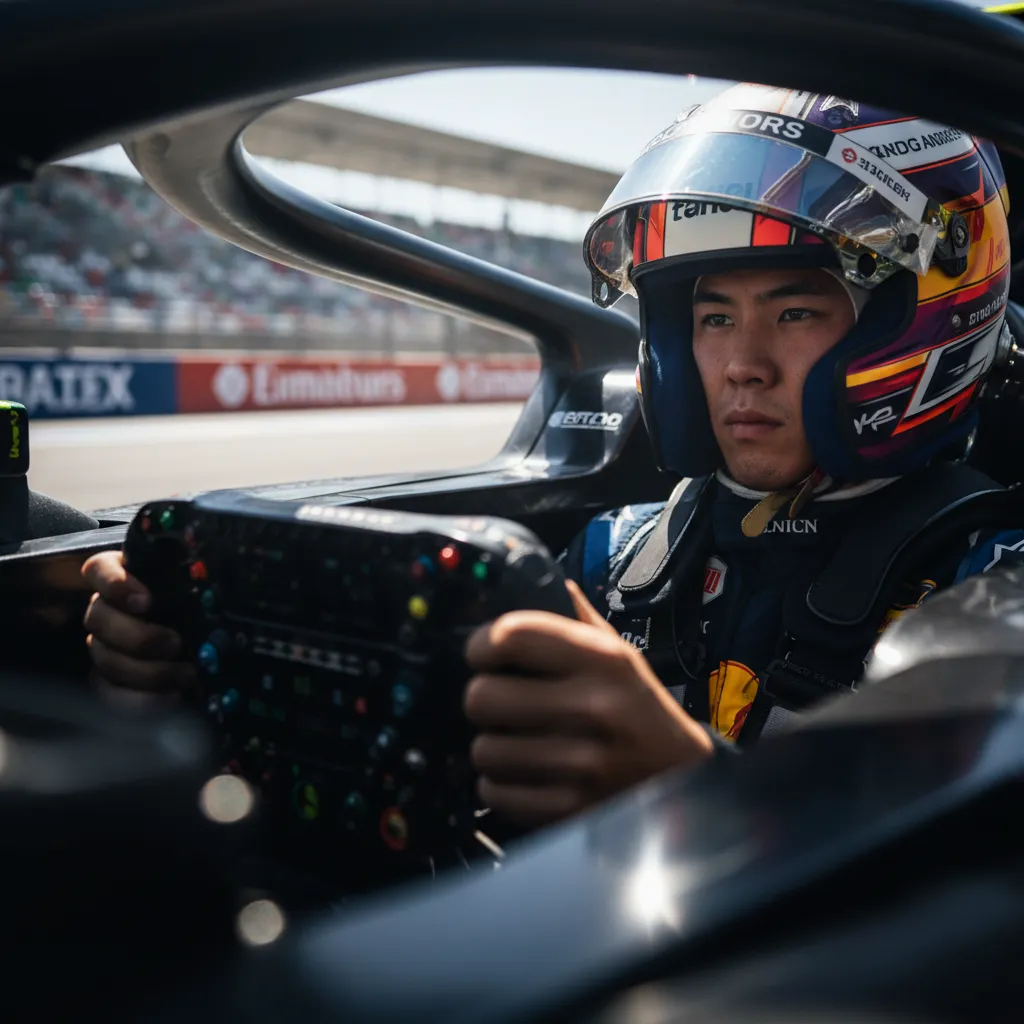 Đường đua F1 chuyên dụng với khán đài và khu vực rộng lớn